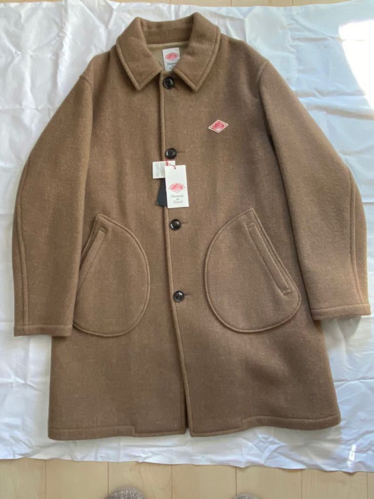 未使用品 自宅保管 DANTON ダントン ロングコート ベージュ 40サイズ