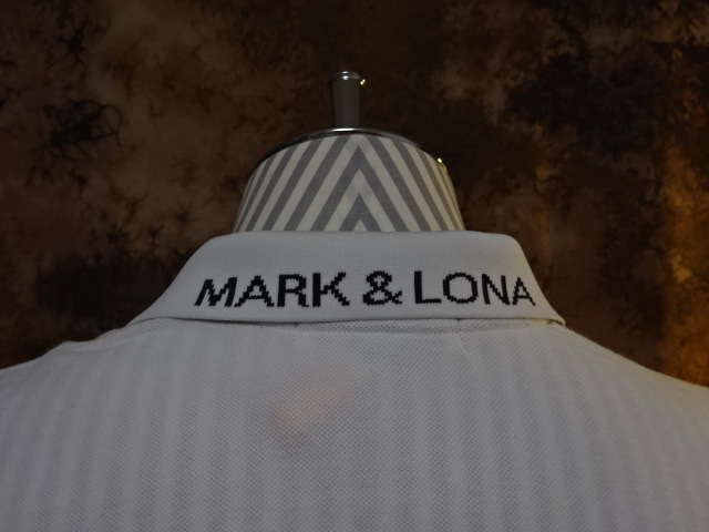 激安正規 新同 定価37400円 マークアンドロナMARKLONA 長袖ポロシャツ