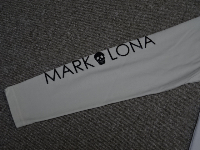 新同!!(定価36300)MARK&LONA マークアンドロナ・スカル刺繍長袖