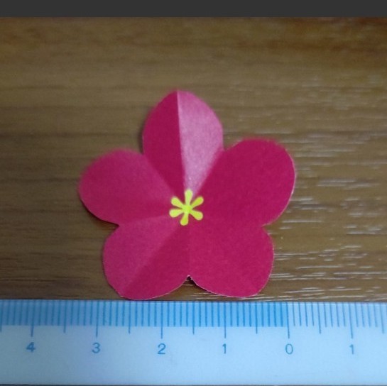Paypayフリマ 折り紙 切り紙 花 梅 正月 Paypayフリマ 折り紙 切り紙 花 梅 正月