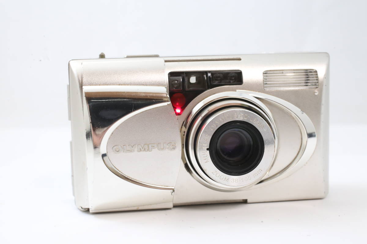 【動作確認済み/並品】オリンパス ミュー OLYMPUS μ METAL ZOOM 38-105mm メタル コンパクトフィルムカメラ (P444)_画像2