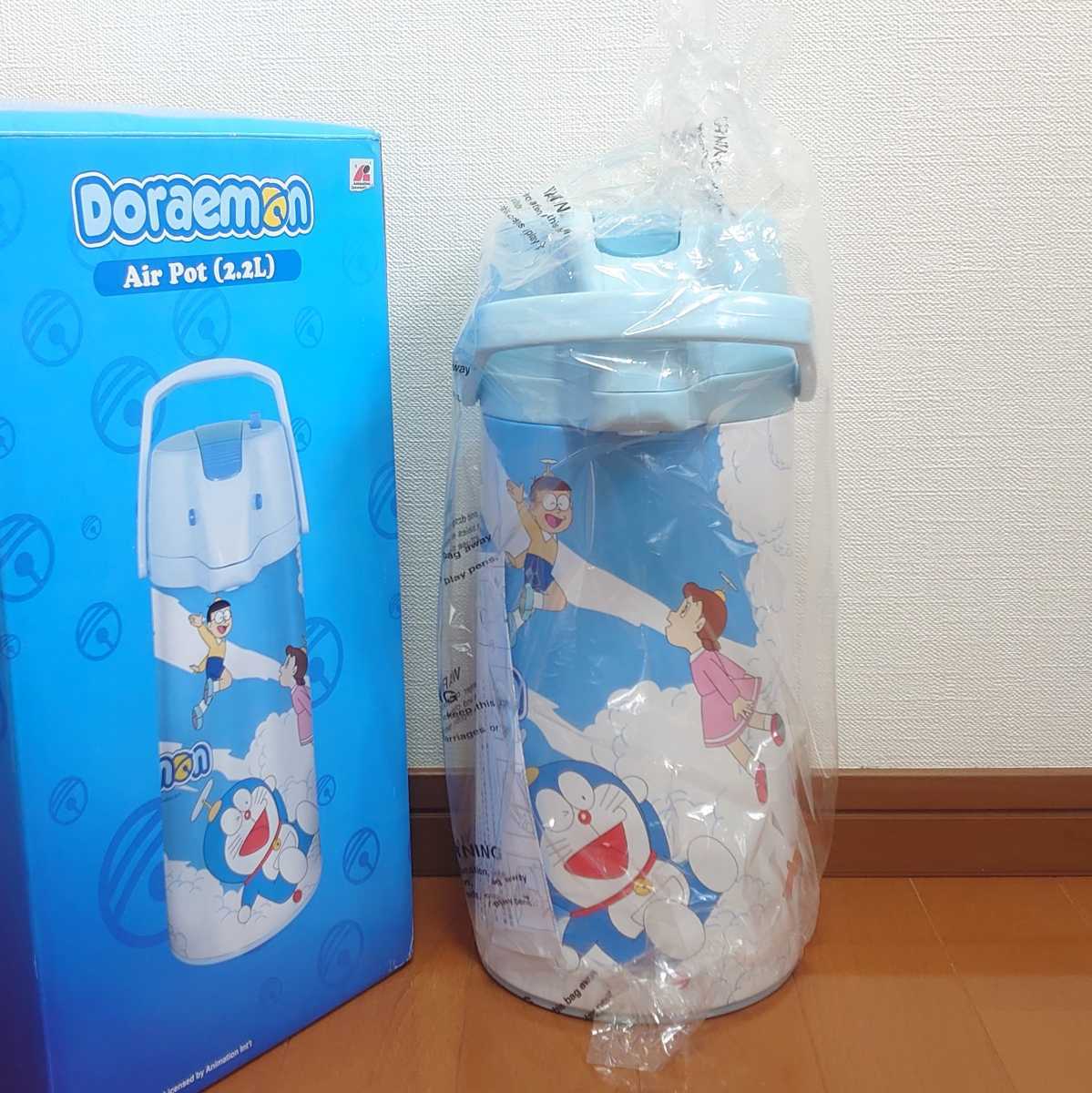 Doraemon Doraemon Air Pot air pot 2.2L glass made desk thermos bottle kettle anime Shogakukan Inc. extension futoshi takekopta- retro tnp-21x689