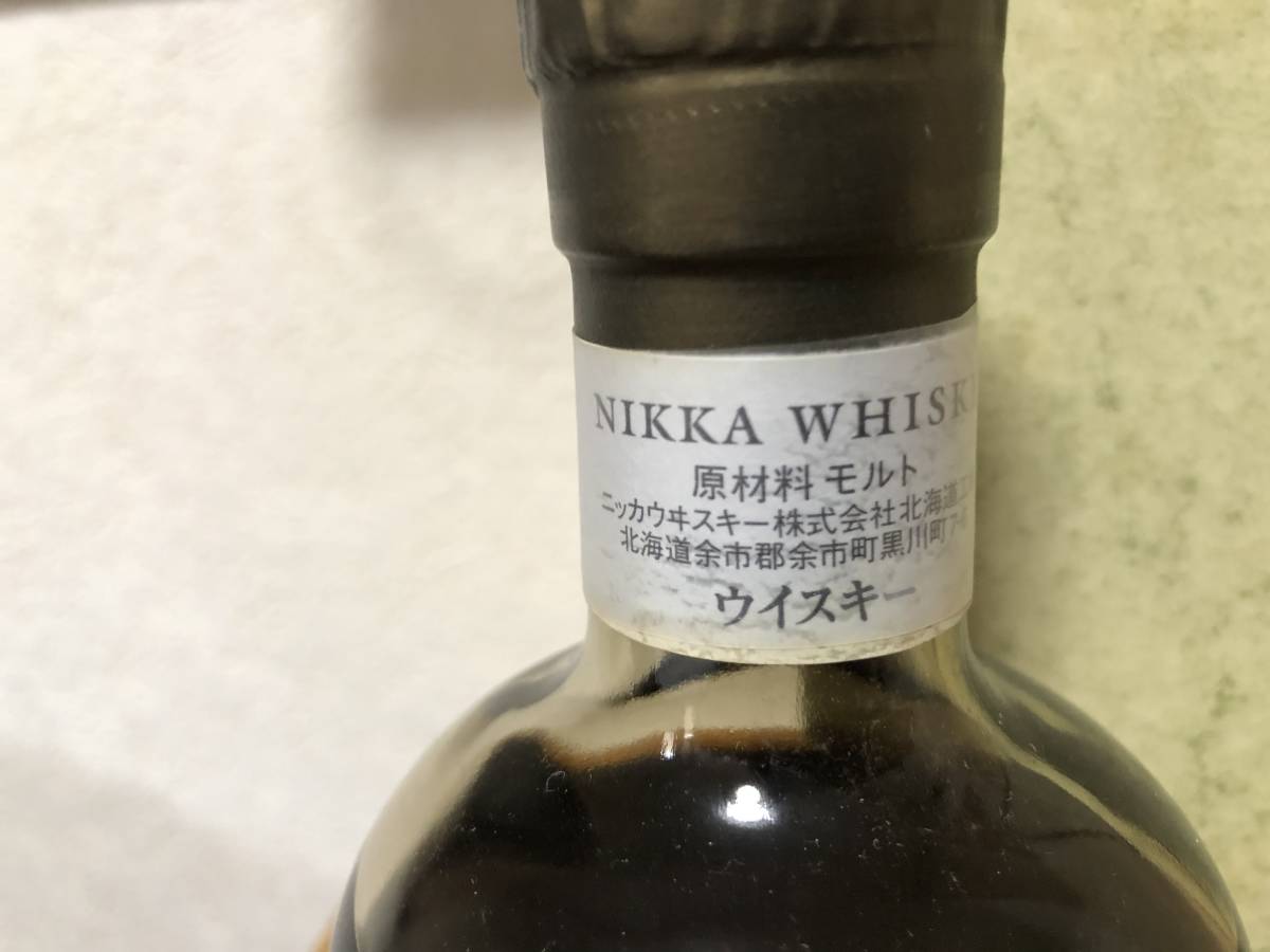 ニッカ ウイスキー 余市 10 YEARS OLD 1990年~2000年 シングル カスク モルト ウイスキー 北海道余市モルト _画像7