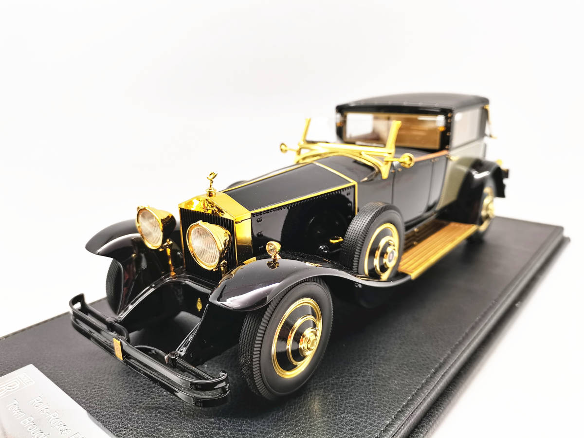 1/18 ロールスロイス ファントム 1 Riviera Town Brougham by Brewster 1929 クリアケース角割れ 紙ケースなし