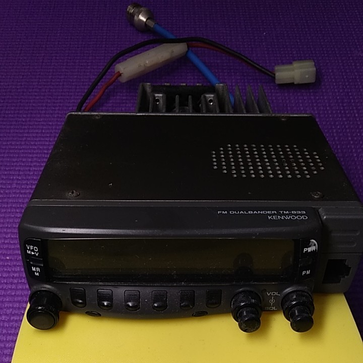 ケンウッド KENWOOD TM-833 1200MHz/430MHz 10W デュアルバンド ケンウッド KENWOOD TM-833 1200MHz/430MHz 10W デュアルバンド