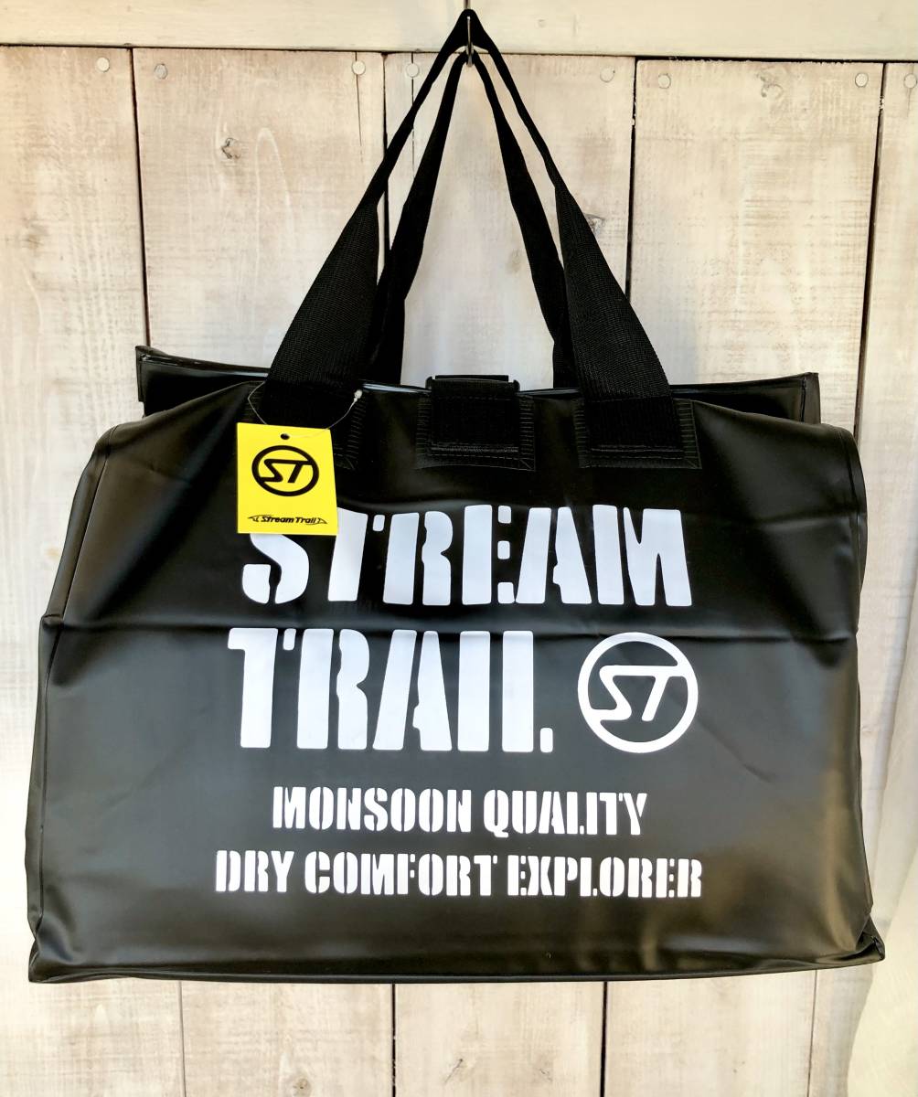 STREAM TRAIL ★ ストリームトレイル ☆ ROLL DOWN TOTE ★ ロールダウントートバック Color → BLACK _画像5