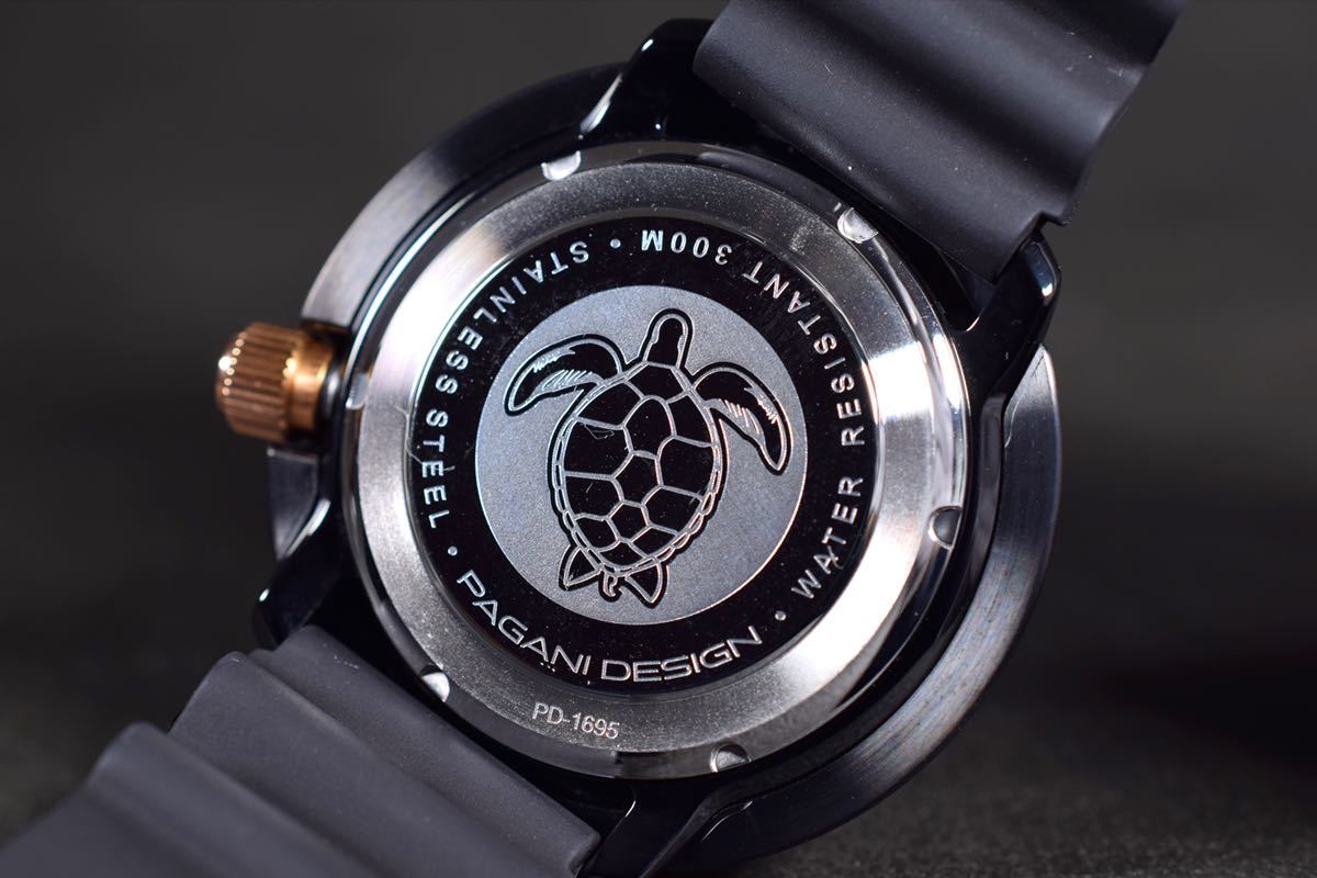 正規品新品 メンズ腕時計 ダイバー ウォッチ 黒 ツナ缶 プロスペック 機械式 デカ厚 時計