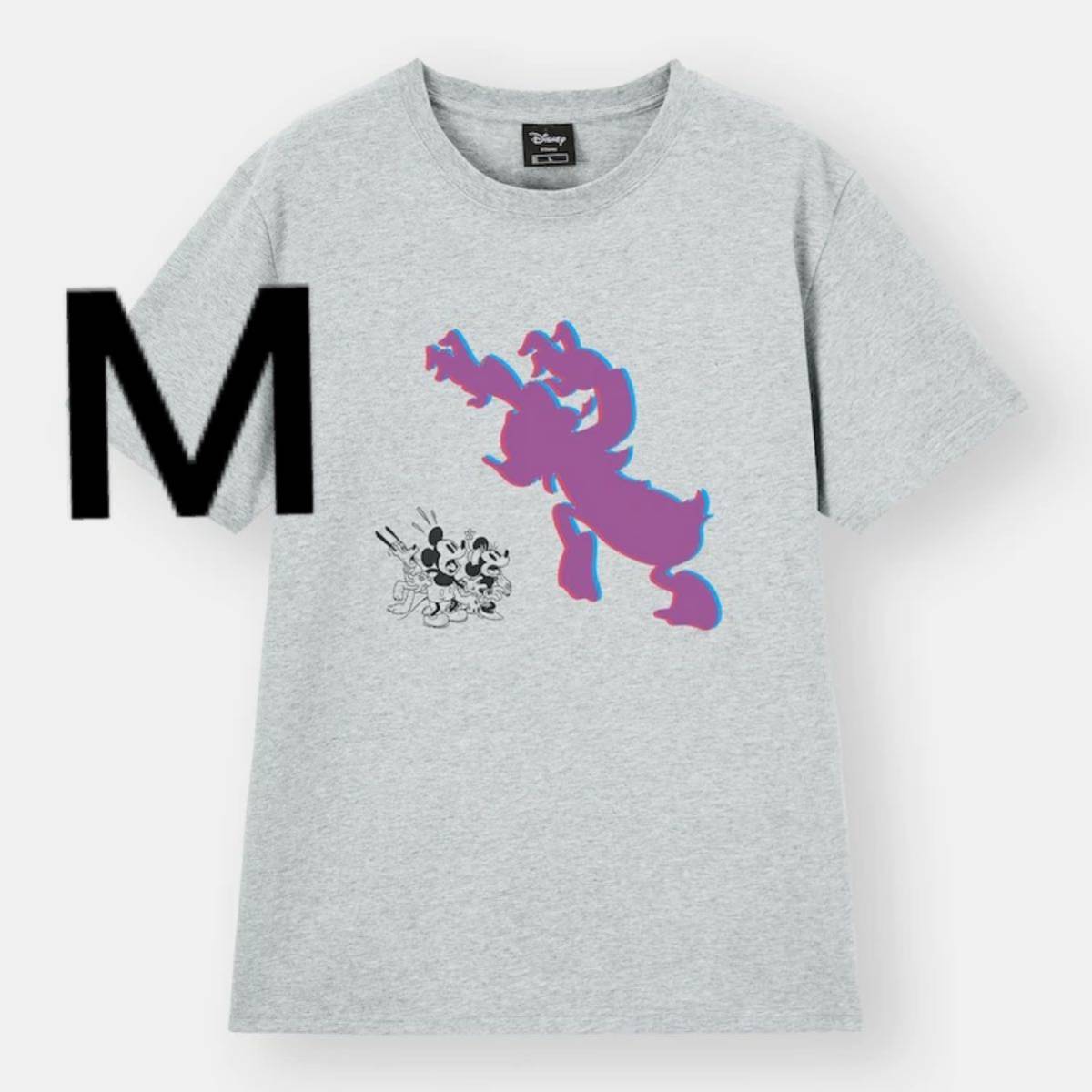新品タグ付 Gu ジーユー ディズニー ミッキー 半袖 Tシャツ トップス グレー メンズ M 男女兼用 新品タグ付 Gu ジーユー ディズニー ミッキー 半袖 Tシャツ トップス グレー メンズ M 男女兼用
