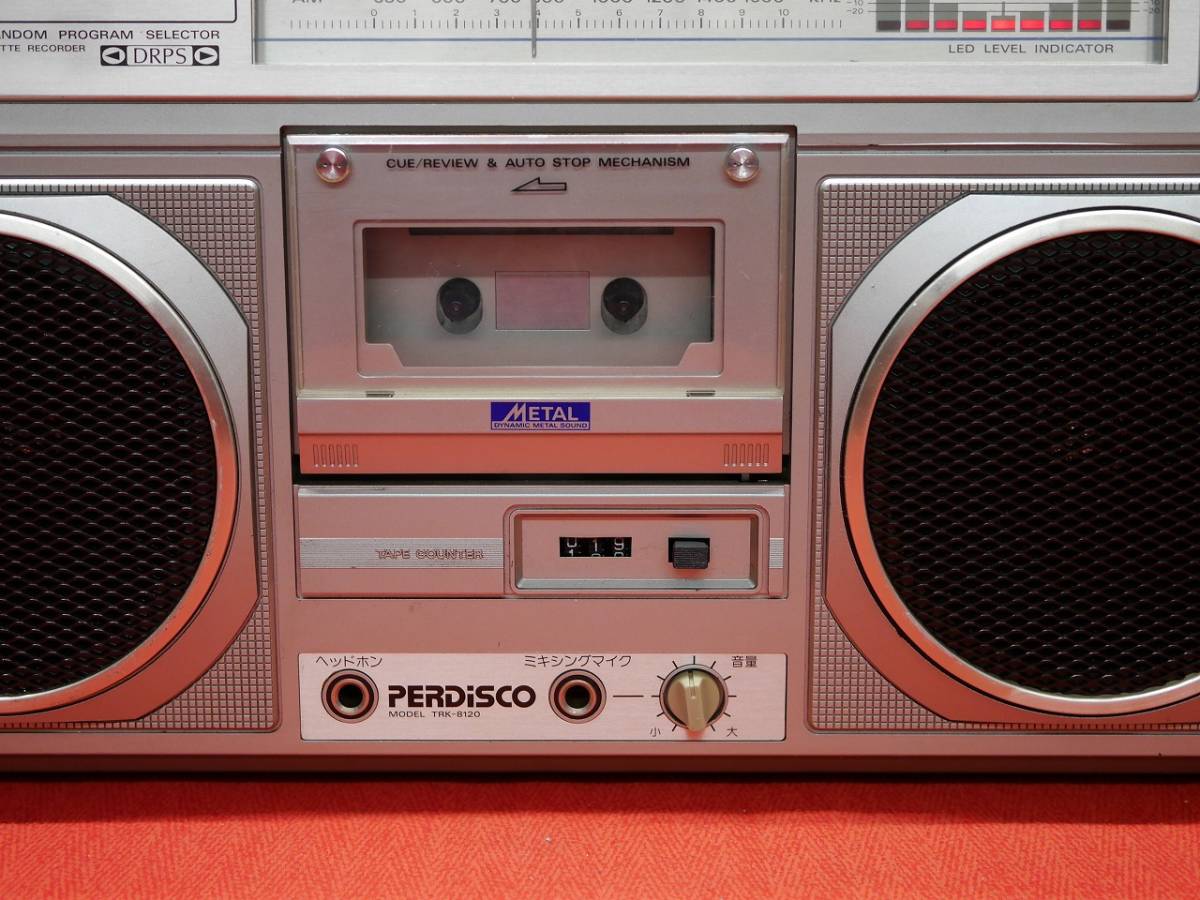 得価在庫 ヤフオク! - 日立 ラジオカセットレコーダー TRK-8120 パデ
