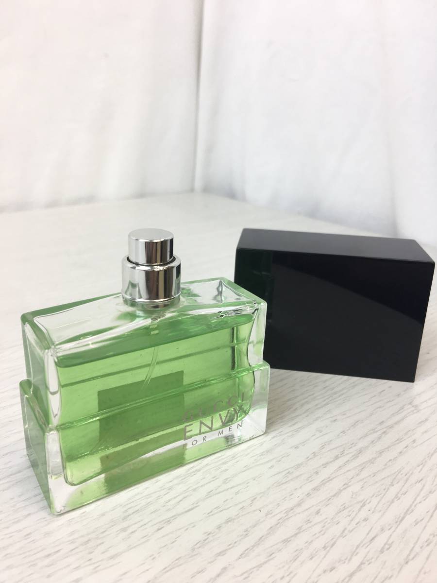 GUCCI グッチ エンヴィ フォーメン オードトワレ 50ml 残量9割ほど フランス製 グッチ ENVY 香水 品(グッチ)｜売買された