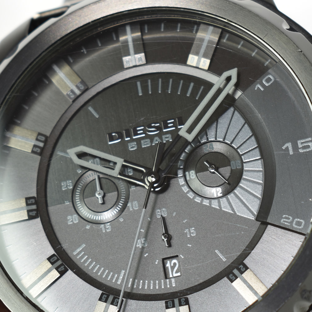 ディーゼル DIESEL メンズ 腕時計 クロノグラフ DZ4349 ストロングホールド ビッグフェイス ブラック カジュアル 品