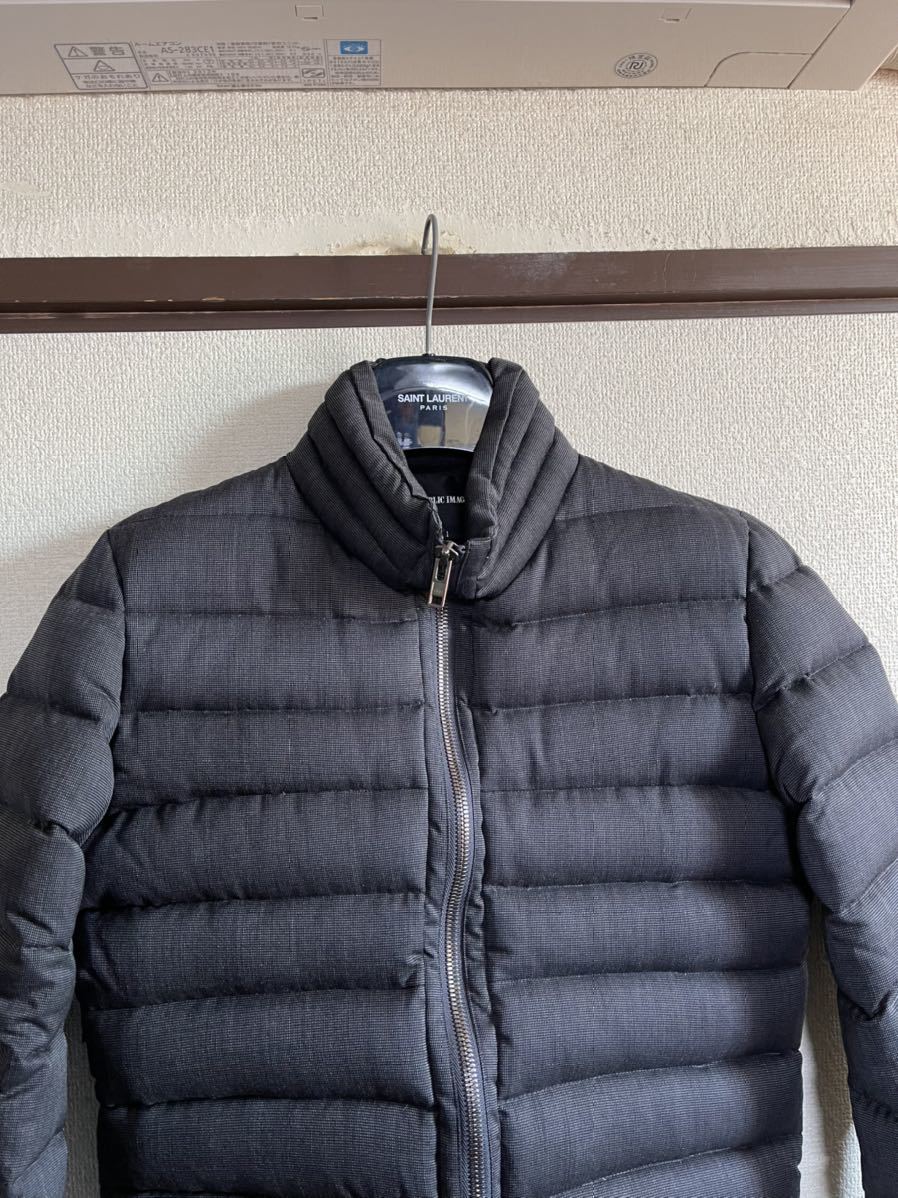 【即決】【美品】 PUBLIC IMAGE パブリックイメージ WOOL DOWN JACKET ウールダウンジャケット 即決早い者勝ち_画像5