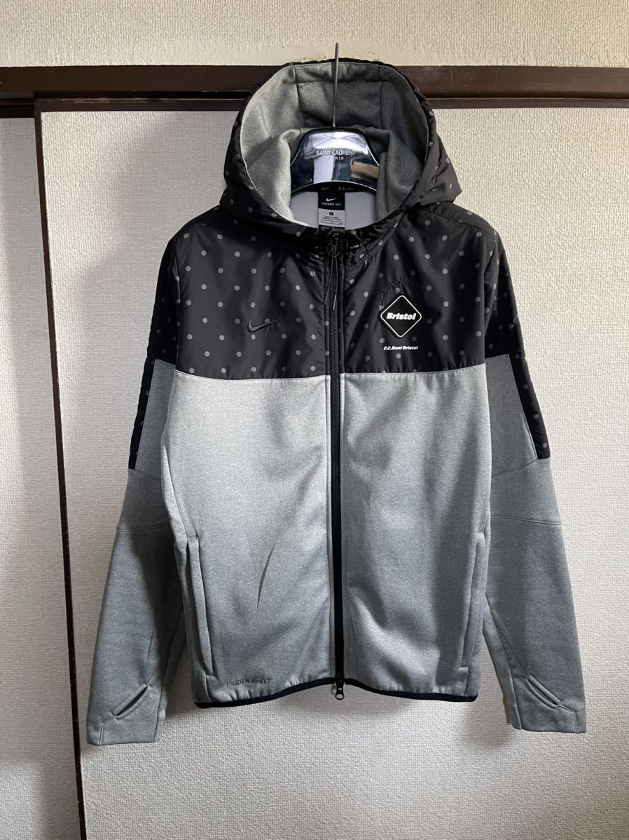 【良品】 FCRB NIKE f.c real bristol エフシーレアルブリストル ナイキ SOPH ソフ F.C.R.B SWEAT HOODIE スウェットフーディー ブルゾン