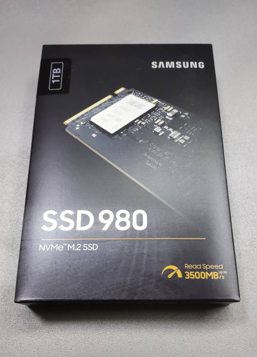 Samsung NVMe　980 SSD　１TB