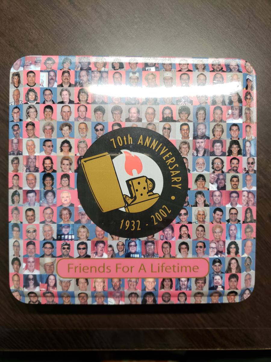 新品未開封】ZIPPO 70th ANNIVERSARY 1932-2002 Friends For A