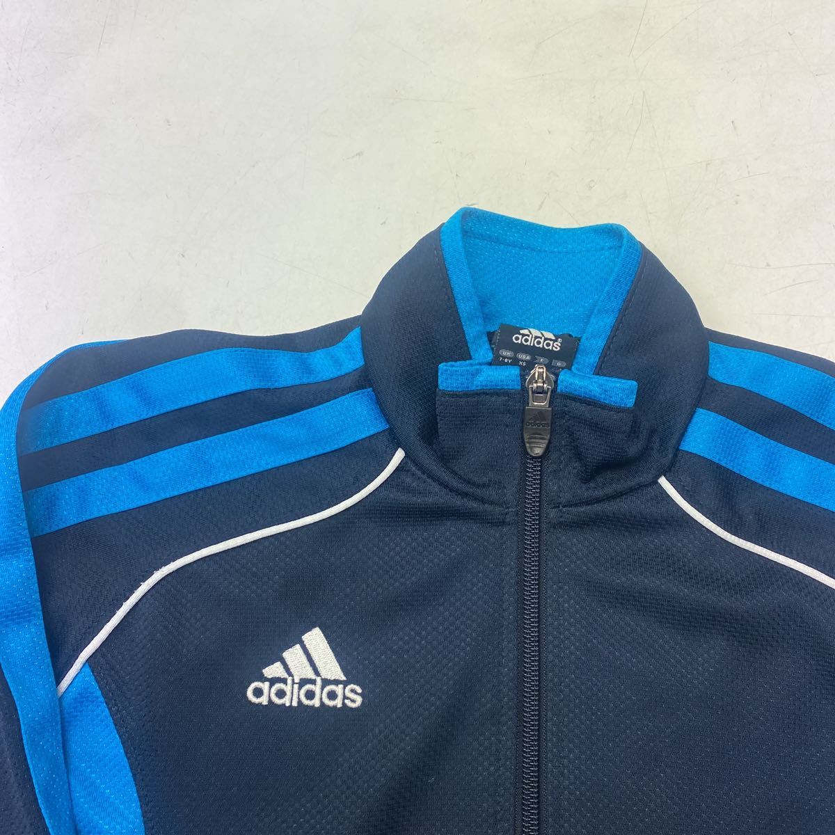  free shipping *adidas Adidas * jersey jacket * navy * child Junior Kids 130 #31228sNj83