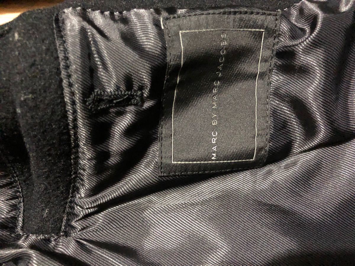 MARC BY MARC JACOBSスタジャン/XS/ウール/レザー/ブラック メンズ