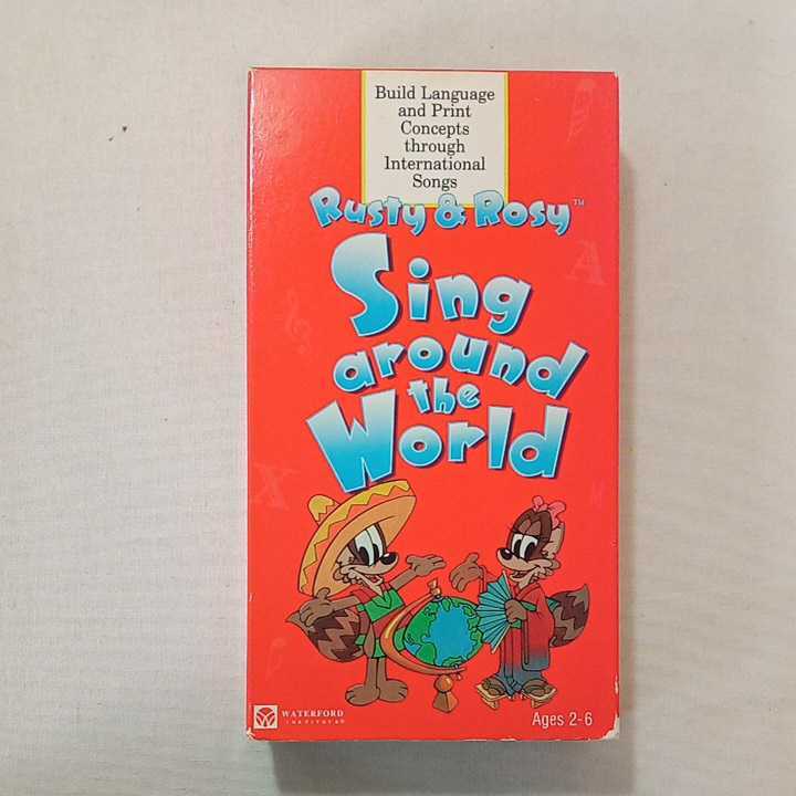 zaa-zvd17!Rusty & Rosy Sing around the World [import] видео [VHS]