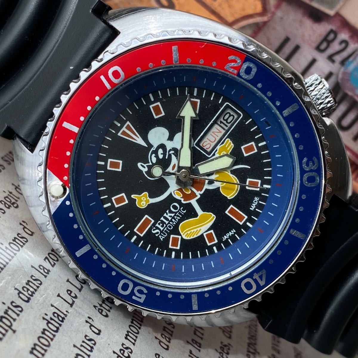 極美品】SEIKO セイコー ダイバーズウォッチ OH動作確認済み 極美品】SEIKO セイコー ダイバーズウォッチ OH動作確認済み