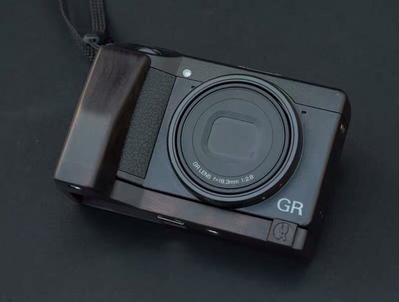 新品 RICOH リコー GR3/GRⅢ/G3X用ハンドグリップ（黒檀/エボニー