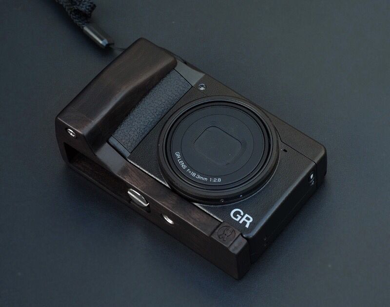 新品 RICOH リコー GR3/GRⅢ/G3X用ハンドグリップ（黒檀/エボニー