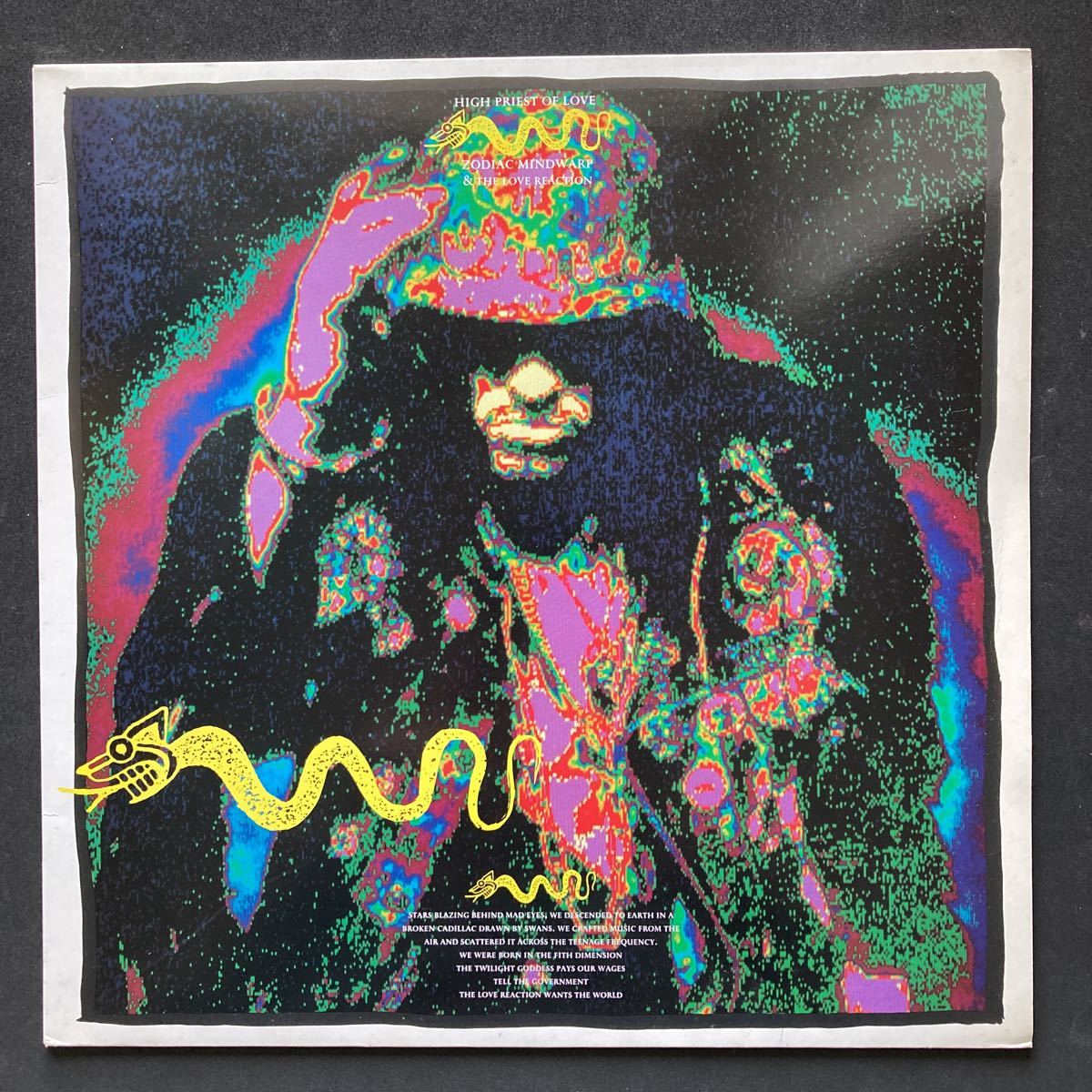 LP ZODIAC MINDWARP THE LOVE REACTION HIGH PRIEST OF LOVE