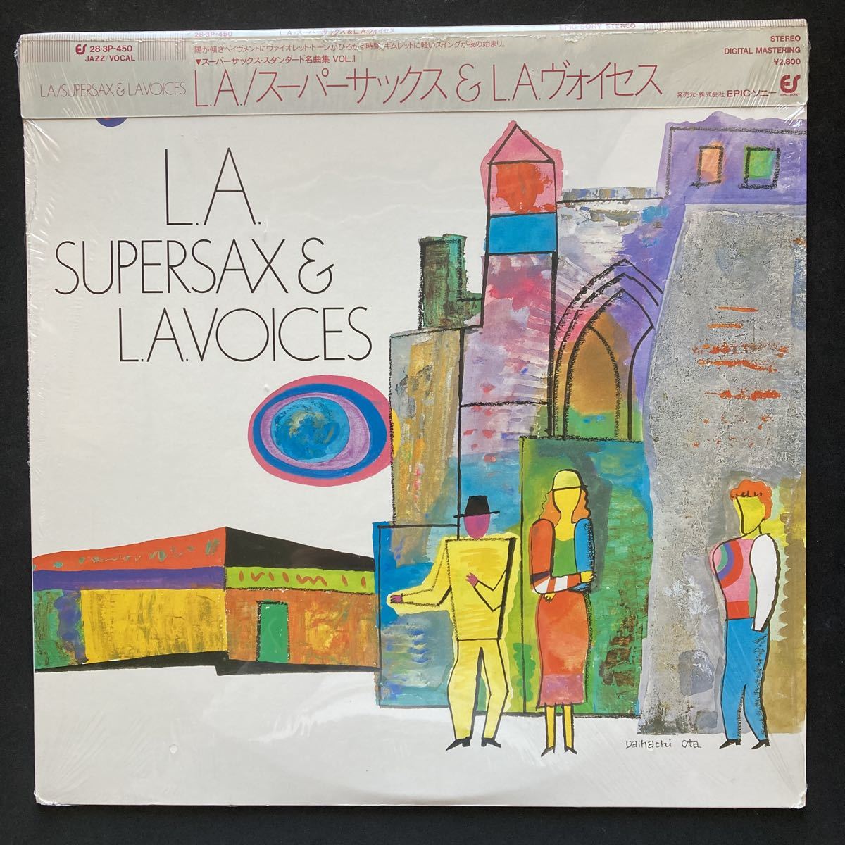 LP SUPERSAX & L.A. VOICES / L.A._画像1