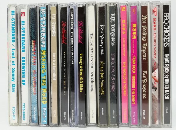 【Hi-STANDARD】CD まとめて 16枚セット アルバム シングル ハイスタンダード 難波章浩 横山健 BBQ CHICKENS ハイスタ