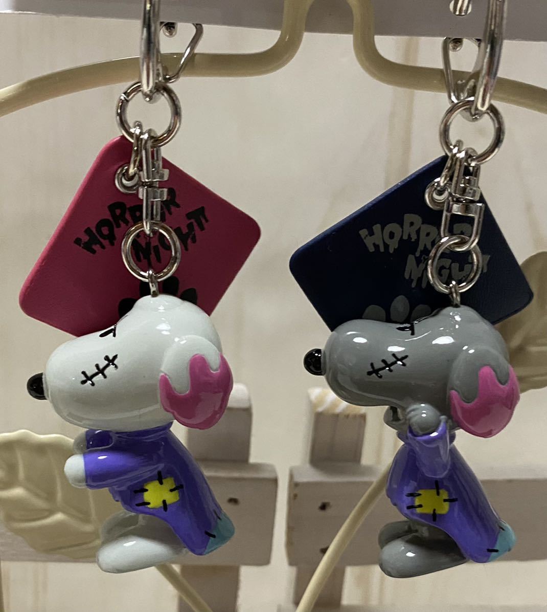 キーチェーンセット USJ ハロウィン スヌーピー マスコット 2021 キーチェーンセット USJ ハロウィン スヌーピー マスコット 2021