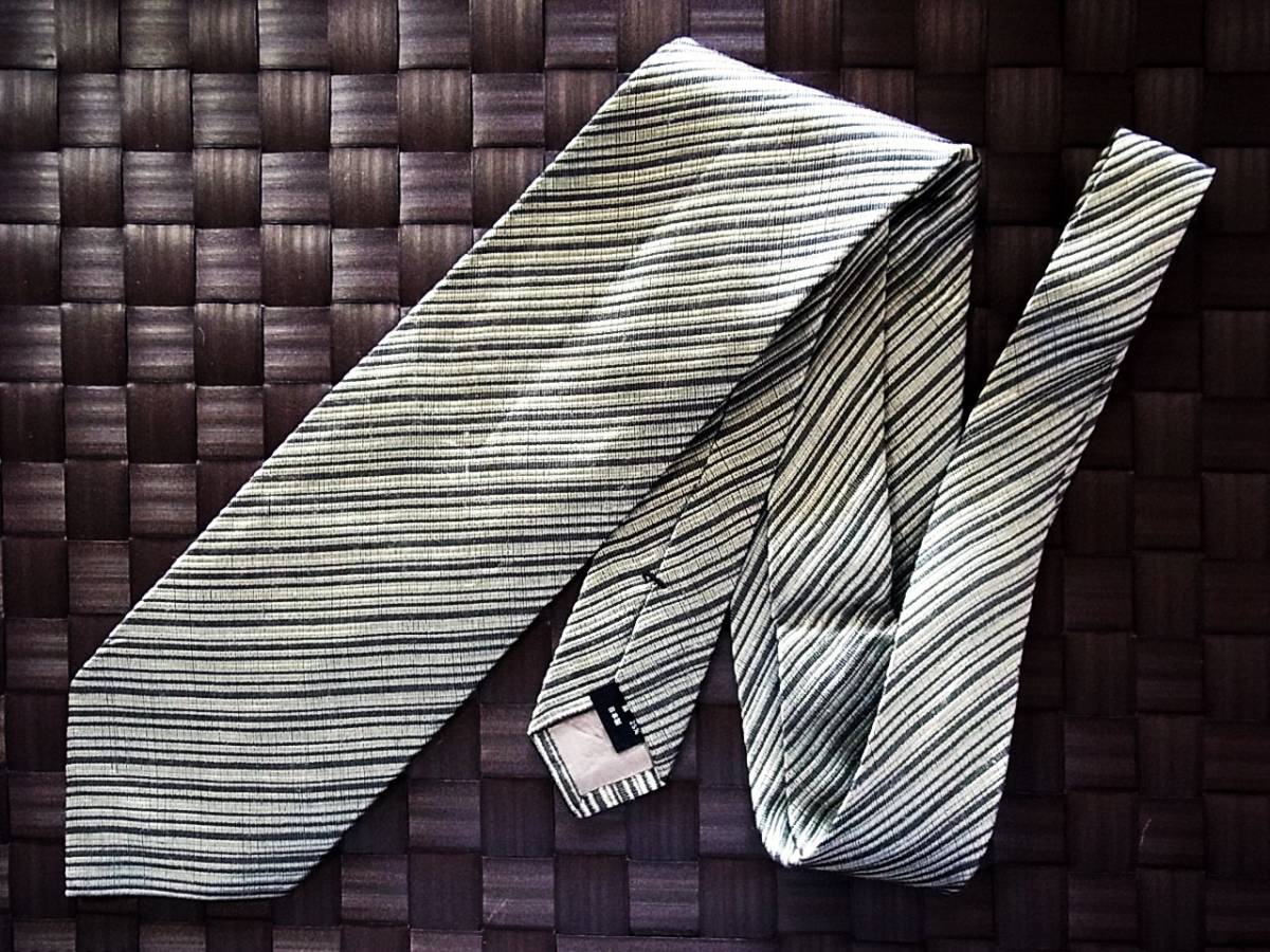 [ beautiful goods only ] limited exhibition!# brand necktie #1272#[ Miyake one raw ] Issey Miyake 