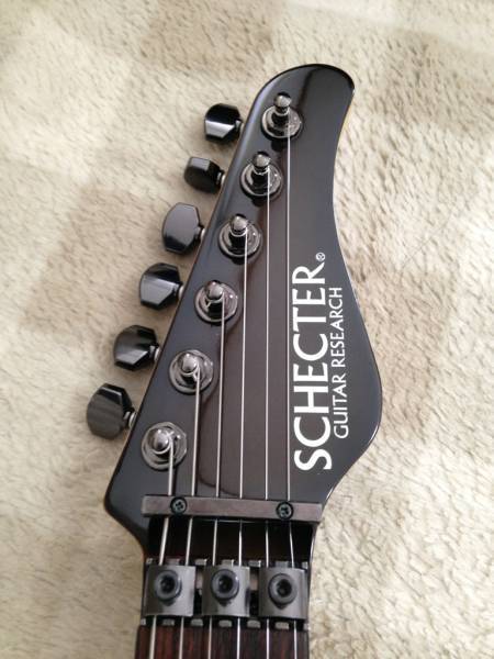 美品 SCHECTER NV-IV-24-FM/AS-LTD EMG 定価 194 250円 限定モデル