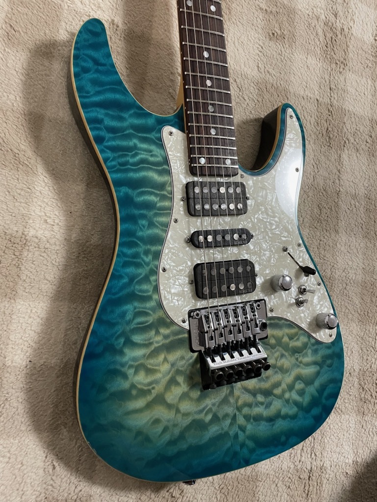 セール大阪 ギター SHECTER SD-2-24-AS/KC 限定モデル HSH エレキギター