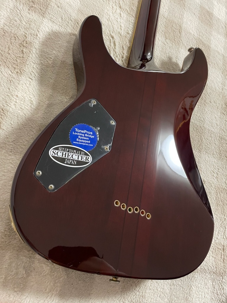 SCHECTER Diamond Series C-1 Classic 定価144,000円 豪華絢爛インレイ　_画像5