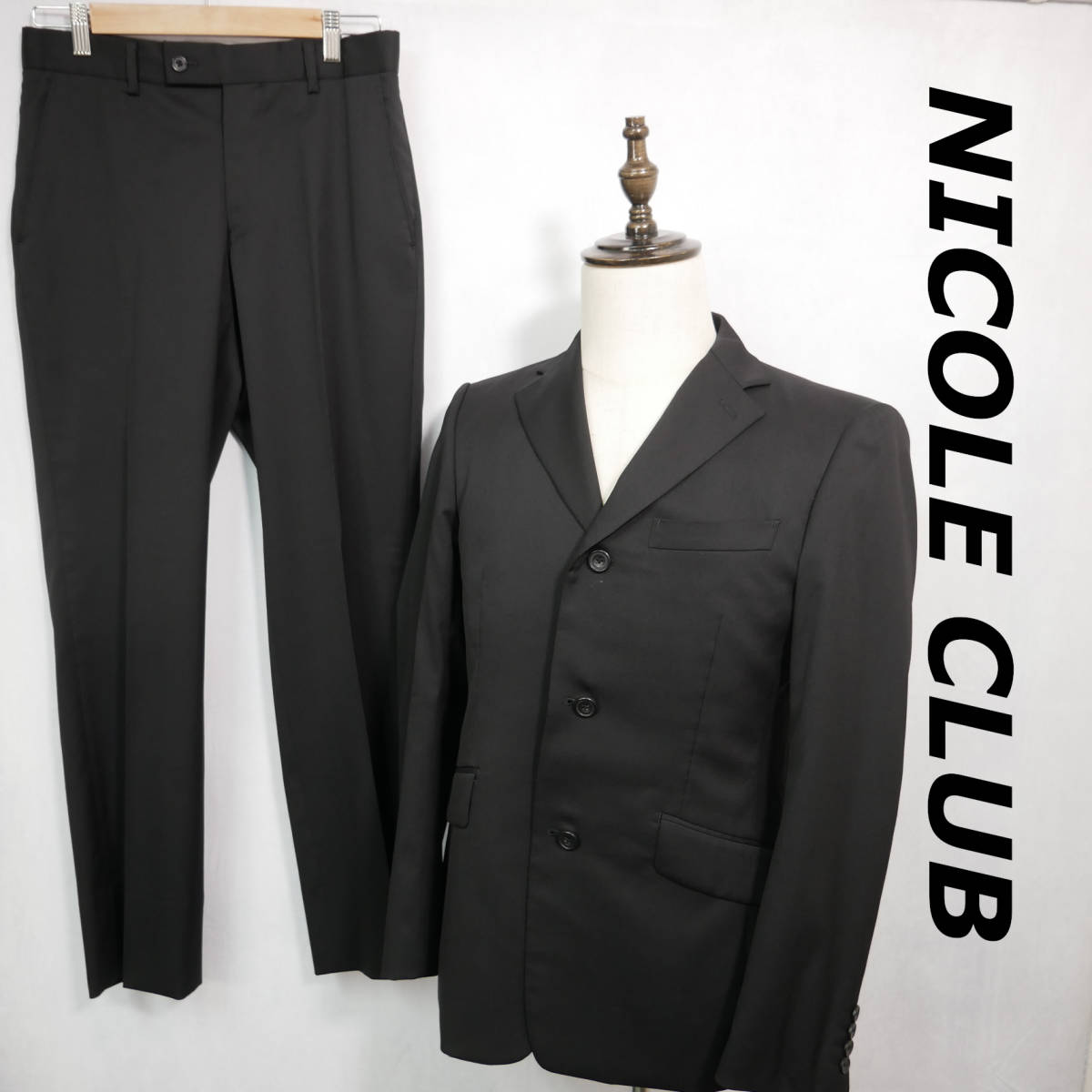 NICOLE CLUB FOR MEN ドレススーツセットアップ - greatriverarts.com