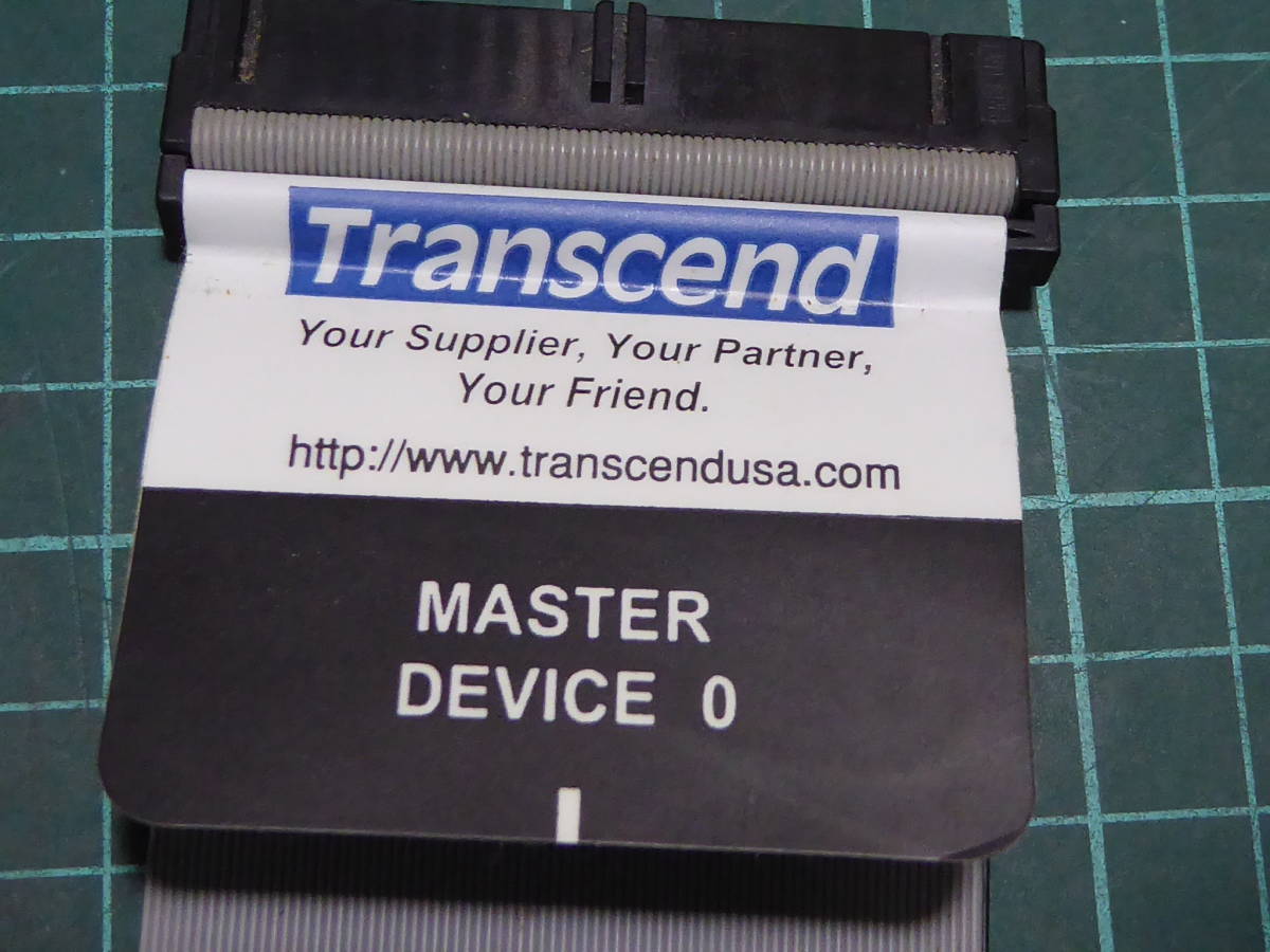 Transcend コンピューター マザーボード 内蔵HDD 40pin(80芯) フラットケーブル 1：2 DIY 自作 パソコン 211221903