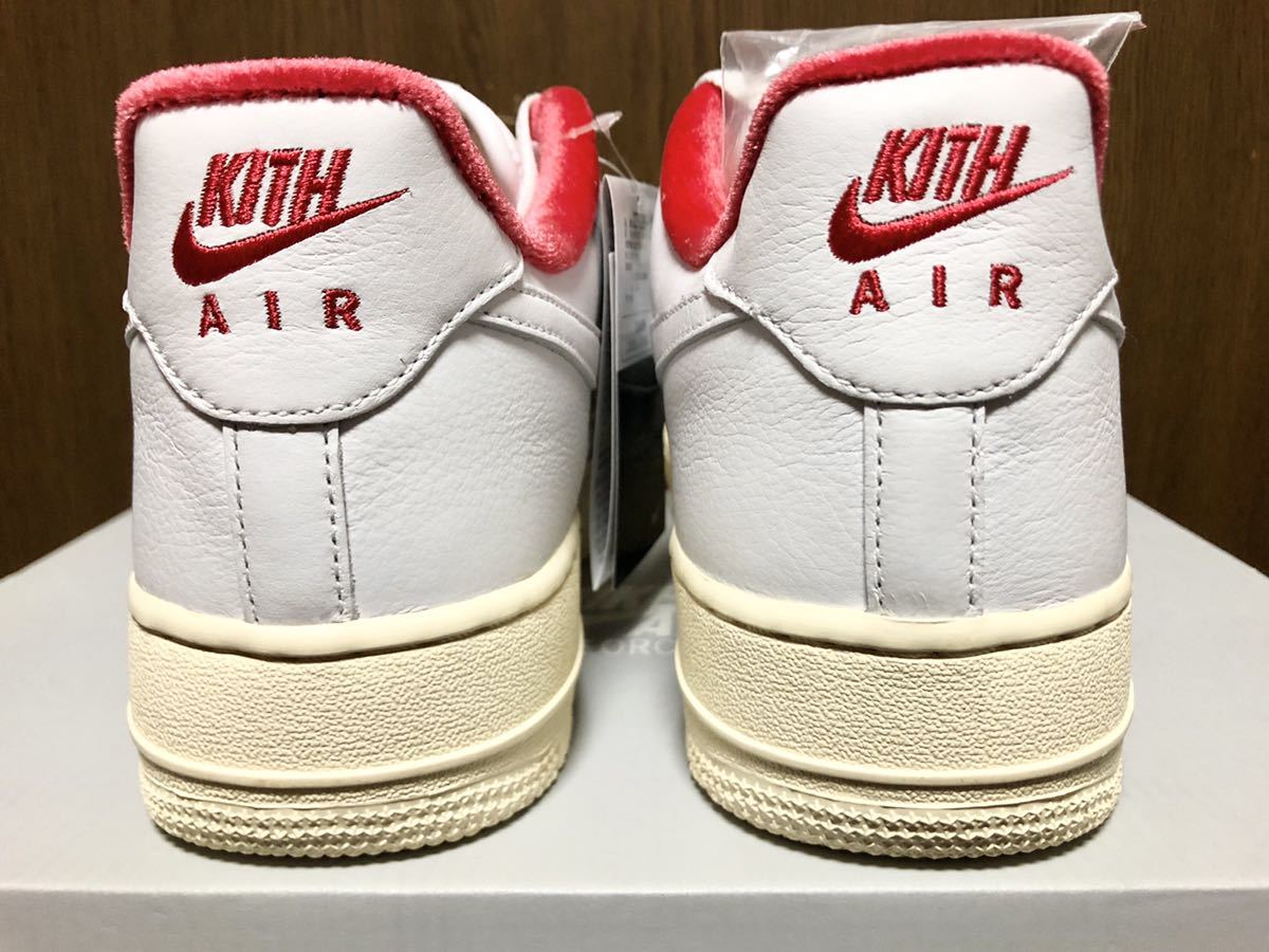 20年製 日本限定 NIKE AIR FORCE 1 KITH TOKYO OPEN ナイキ エアフォース キス AF1【CZ7926-100】ホワイト レザー 天然皮革 LEATHER US10_画像3