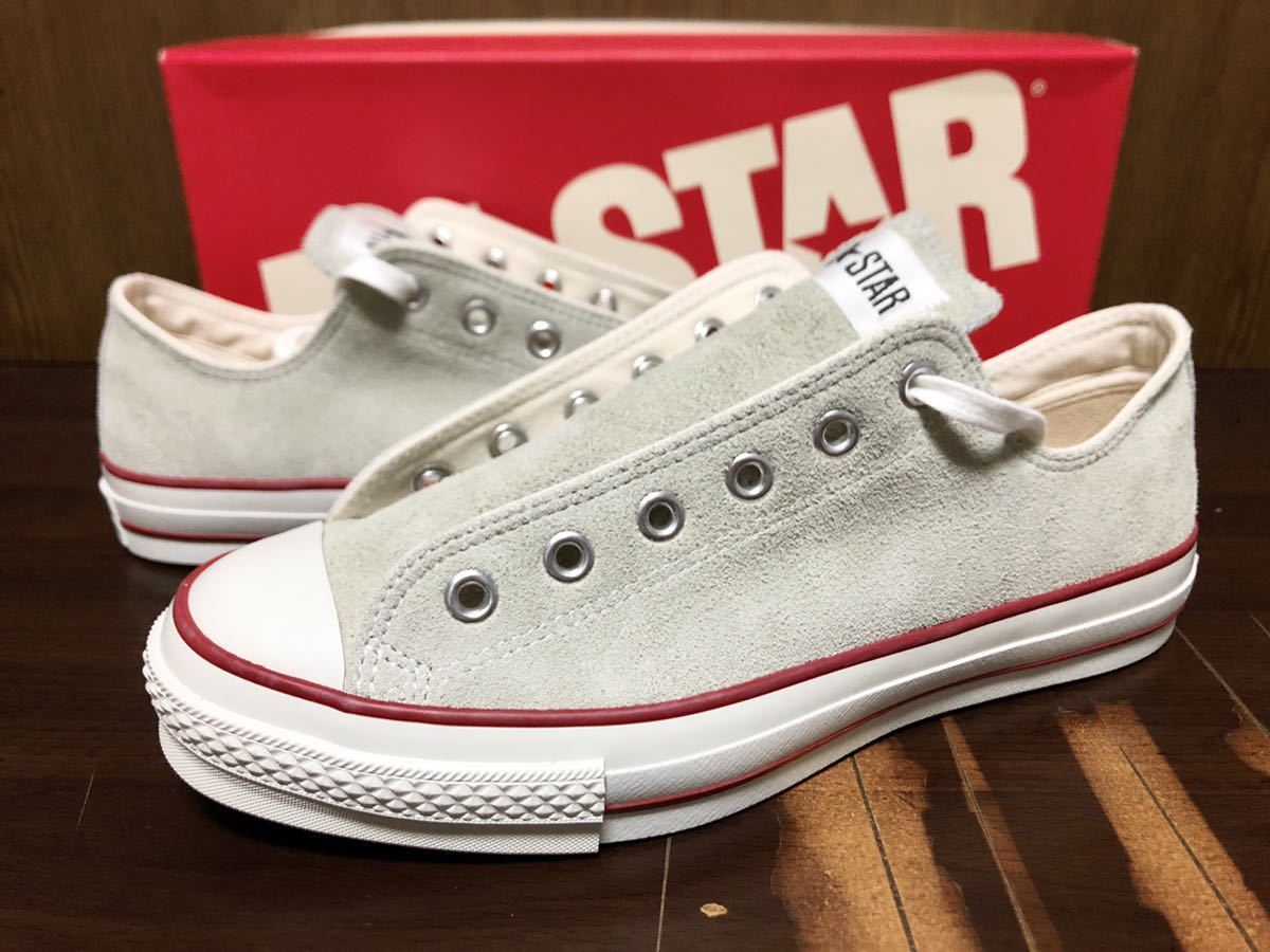 20年製 東京限定 CONVERSE ALLSTAR SUEDE AS J LCLZ OX LO コンバース オールスター ローカライズ スエード MADE.IN.JAPAN 日本製 26.0cm