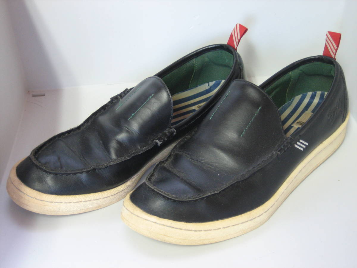 希少 adidas BEDWIN コラボ BW LOAFER ローファー 黒レザー 27.5_画像3