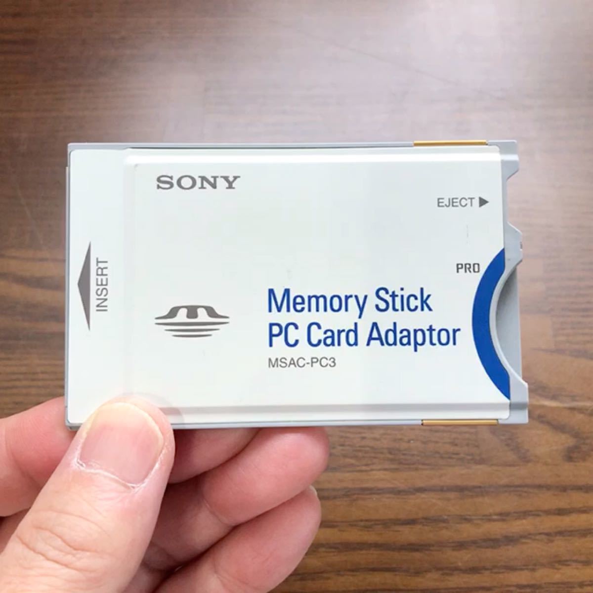 SONY メモリースティック　PCカードアダプター　ジャンク品