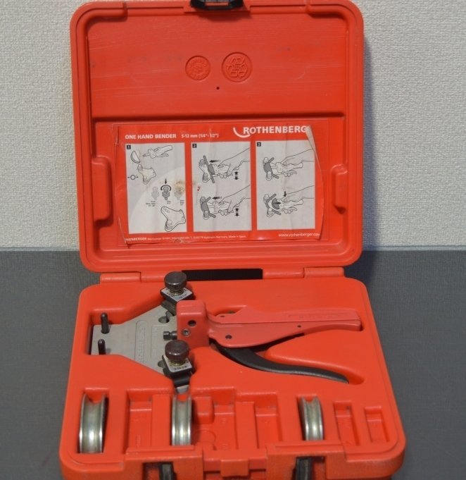 ローテンベルガー(ROTHENBERGER) チューブベンダー(R24134)(1 ローテンベルガー(ROTHENBERGER) チューブベンダー(R24134)(1