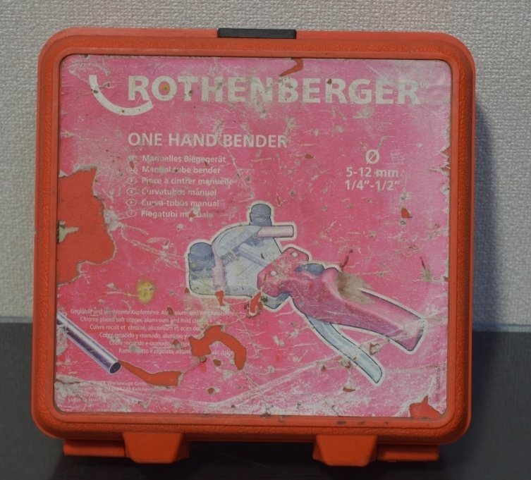 ローテンベルガー(ROTHENBERGER) チューブベンダー(R24134)(1 ローテンベルガー(ROTHENBERGER) チューブベンダー(R24134)(1