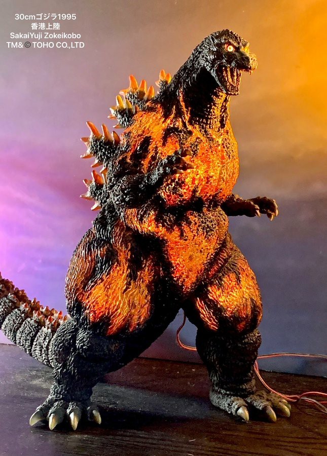 酒井ゆうじ デスゴジ 30cm オールクリア レジンキット 酒井 酒井ゆうじ デスゴジ 30cm オールクリア レジンキット 酒井