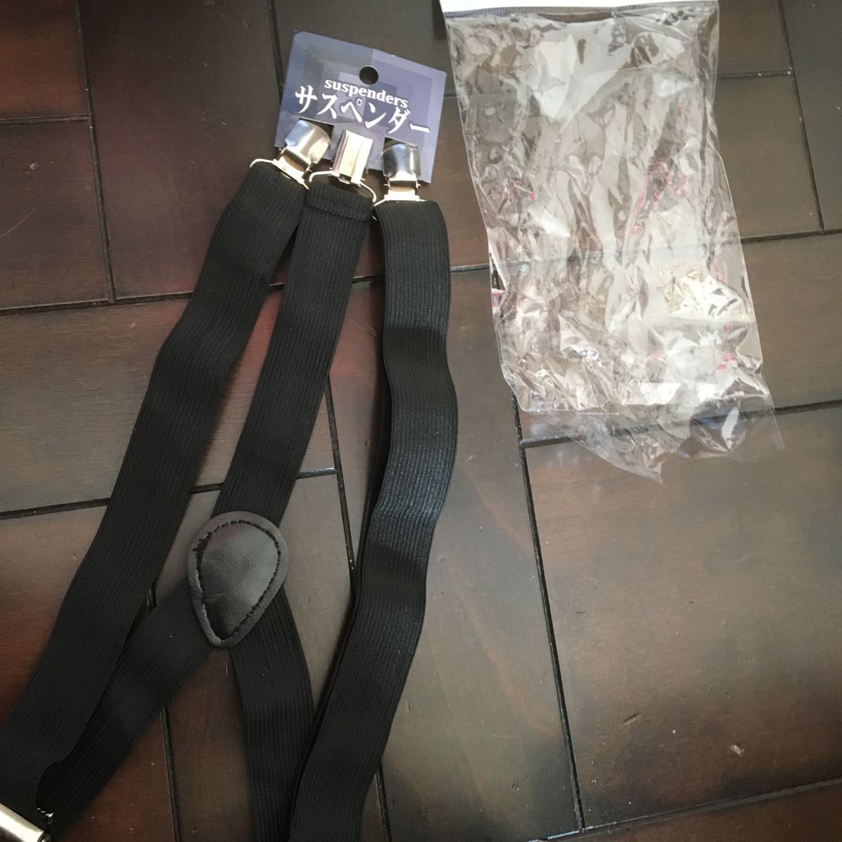  height 140-180 correspondence! suspenders futoshi width! outside fixed form 140 jpy! new goods! black 