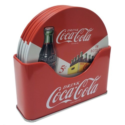  стоимость доставки 350 иен Cola подставка есть 6pcs Coaster COKE Coca * Cola 