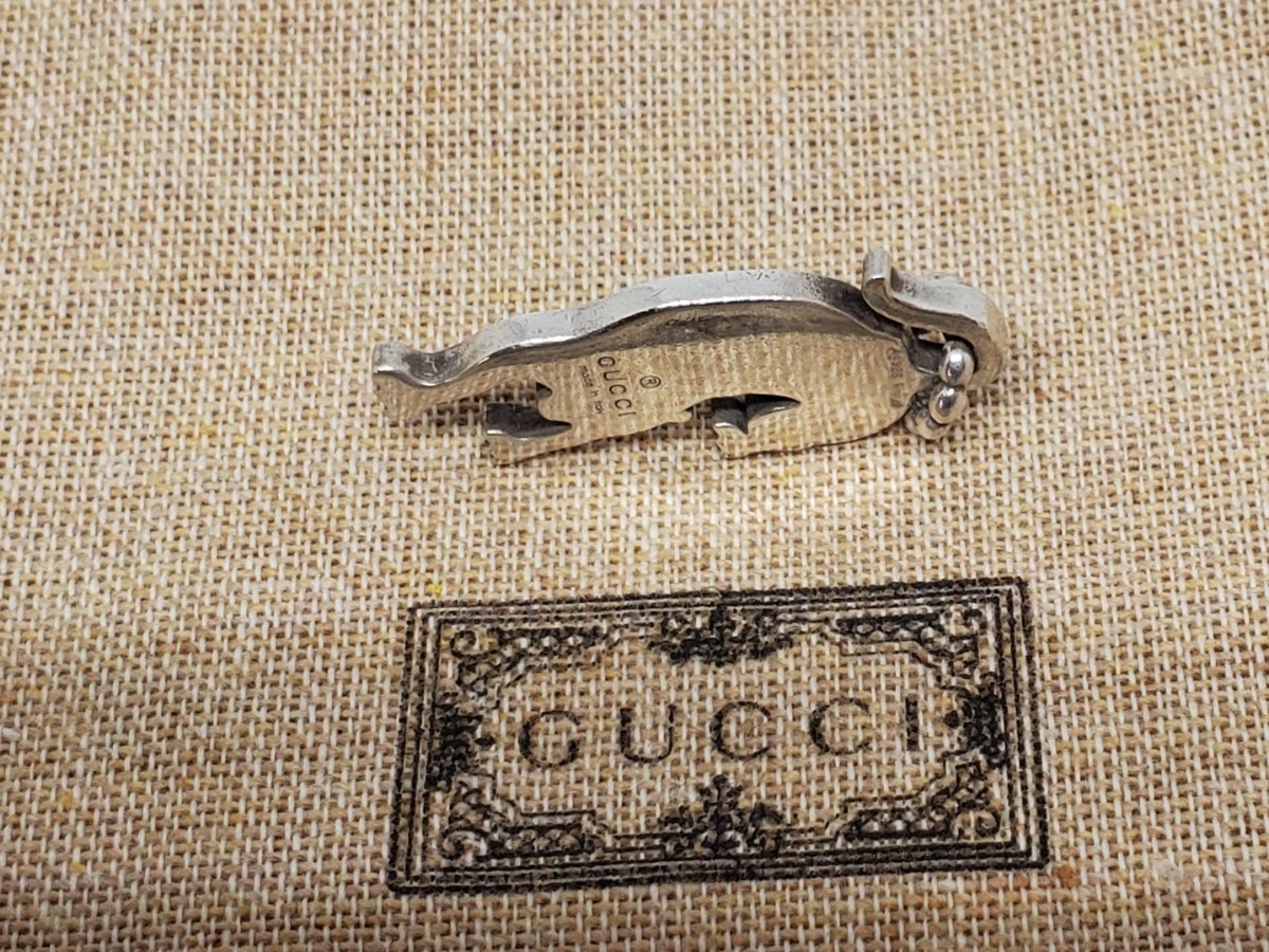 【超レア限定廃盤品】GUCCI ネックレスタイガーチャーム bts テテ 着用 