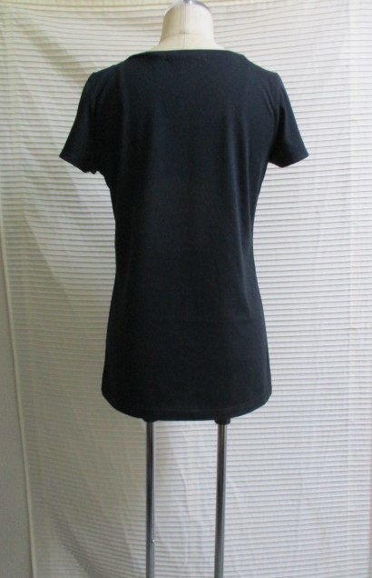 AZUL basic　moussy　黒Ｔシャツ　カットソー　トップス_画像7