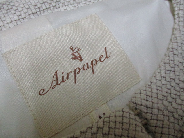エアパペル　airpapel　日本製　ジャケット　サイズM_画像2