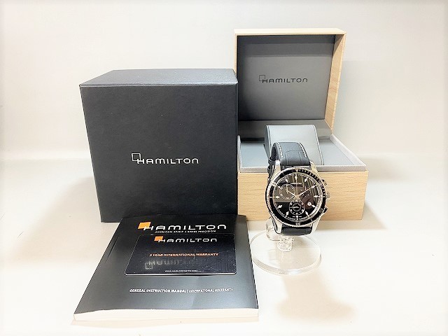 中古 美品 HAMILTON ハミルトン ジャズマスター シービュー クロノ