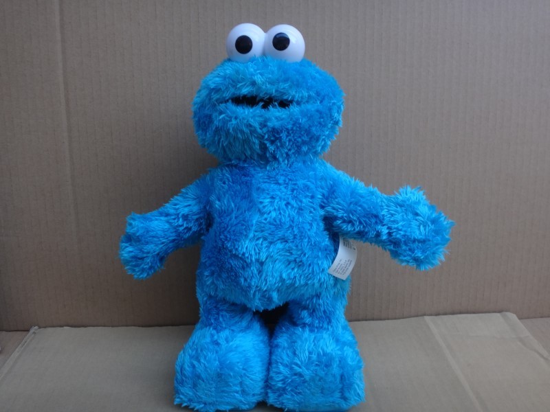 アテッサ新作モデル Cookie Monster セサミストリート クッキーモンスター 電池式 クッキーモンスター
