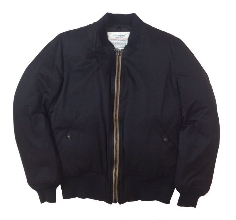 Yahoo!オークション - 美品 STAMMBAUM シュタンバウム MA-1 Yahoo!オークション - 美品 STAMMBAUM シュタンバウム MA-1